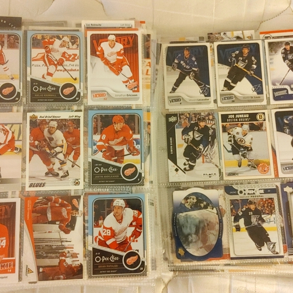 Sports cards collection